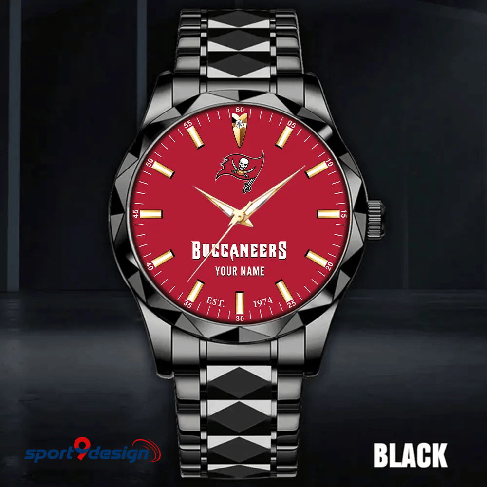 Tampa Bay Buccaneers Luxury Diamond Men Watch Trending 2025