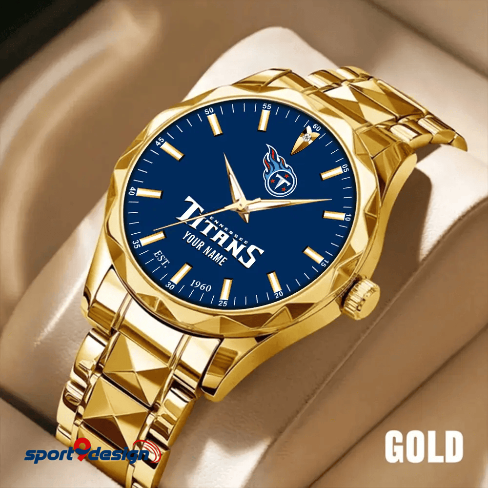 Tennessee Titans Luxury Diamond Men Watch Trending 2025