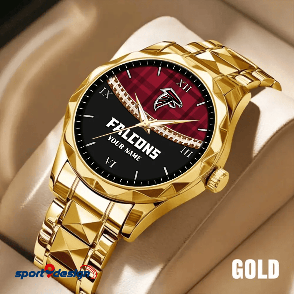 Atlanta Falcons Luxury Diamond Men Watch Trending 2025