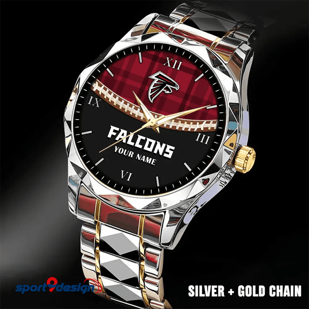 Atlanta Falcons Luxury Diamond Men Watch Trending 2025