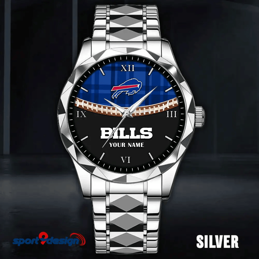 Buffalo Bills Luxury Diamond Men Watch Trending 2025