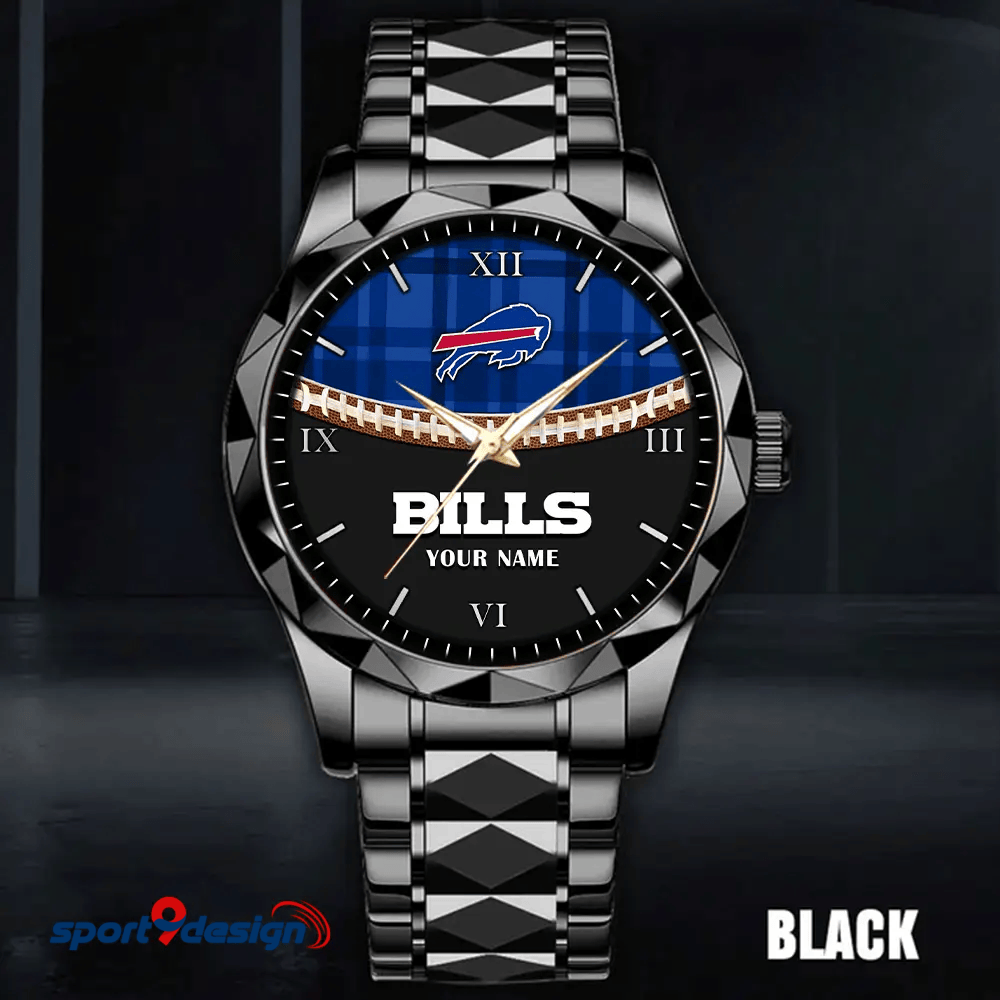 Buffalo Bills Luxury Diamond Men Watch Trending 2025