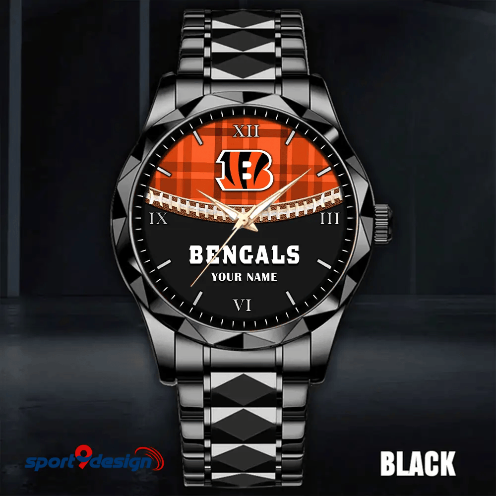 Cincinnati Bengals Luxury Diamond Men Watch Trending 2025