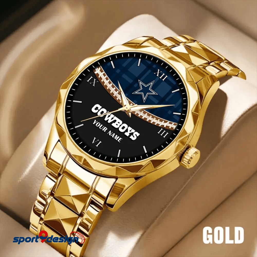 Dallas Cowboys Luxury Diamond Men Watch Trending 2025
