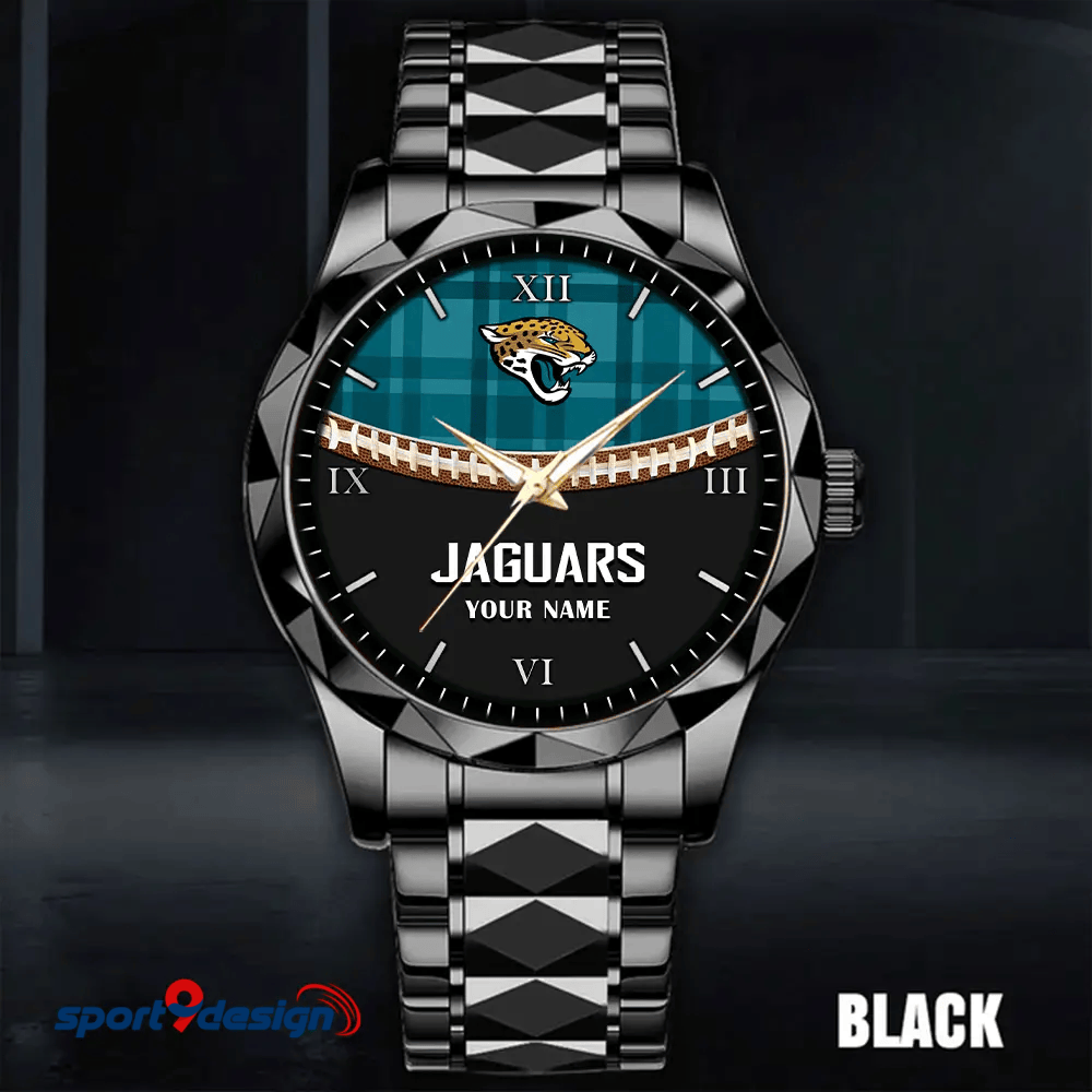 Jacksonville Jaguars Luxury Diamond Men Watch Trending 2025