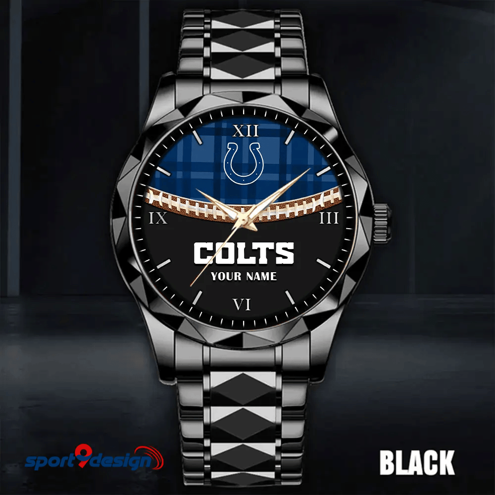 Indianapolis Colts Luxury Diamond Men Watch Trending 2025