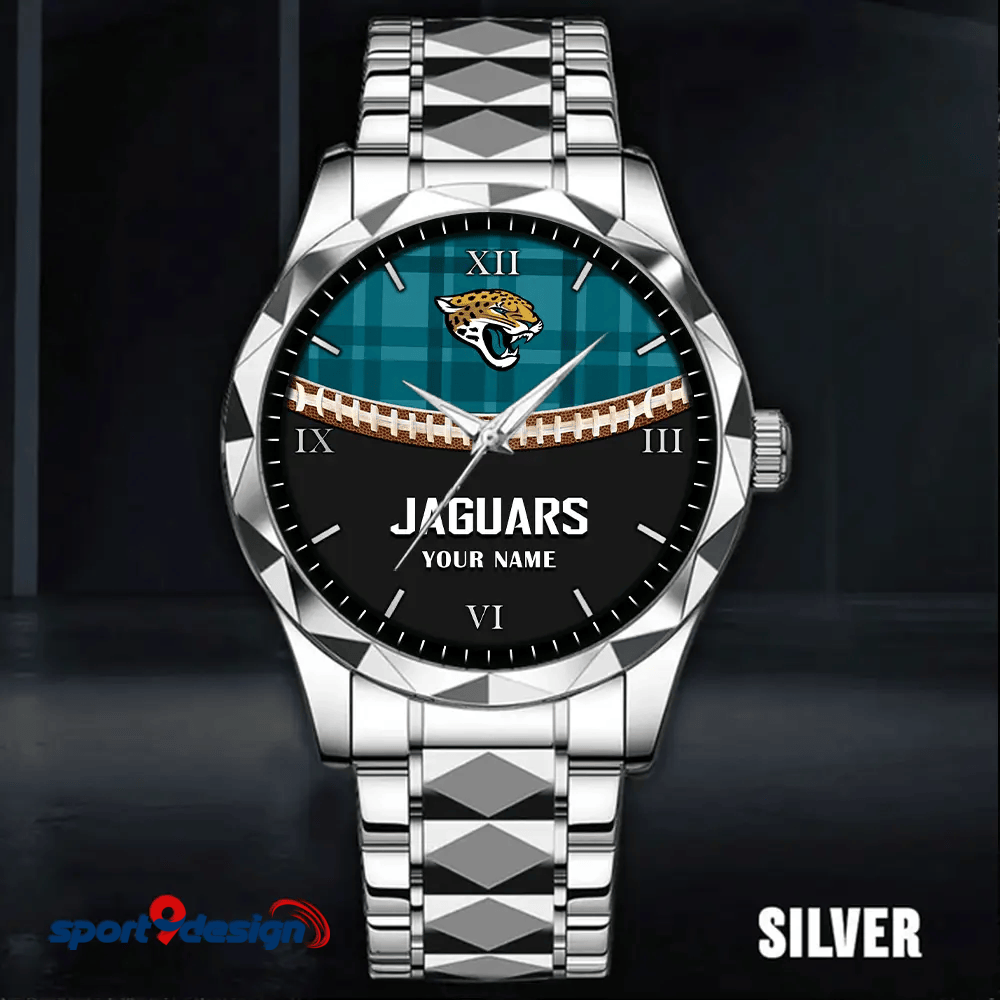 Jacksonville Jaguars Luxury Diamond Men Watch Trending 2025