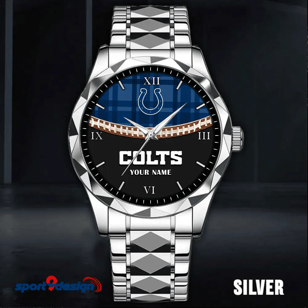 Indianapolis Colts Luxury Diamond Men Watch Trending 2025
