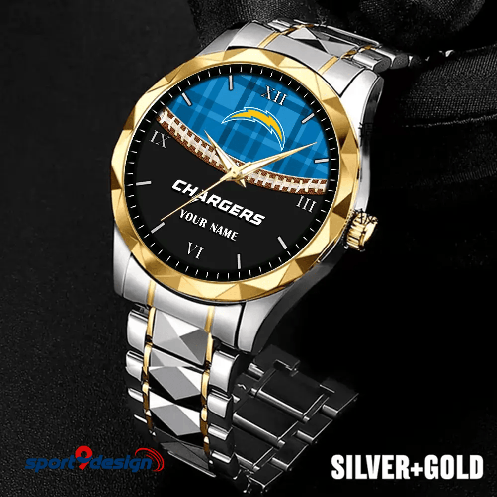 Los Angeles Chargers Luxury Diamond Men Watch Trending 2025