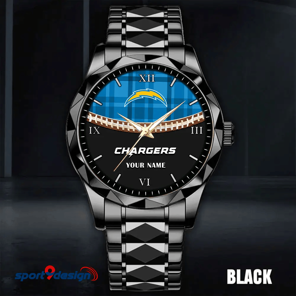 Los Angeles Chargers Luxury Diamond Men Watch Trending 2025