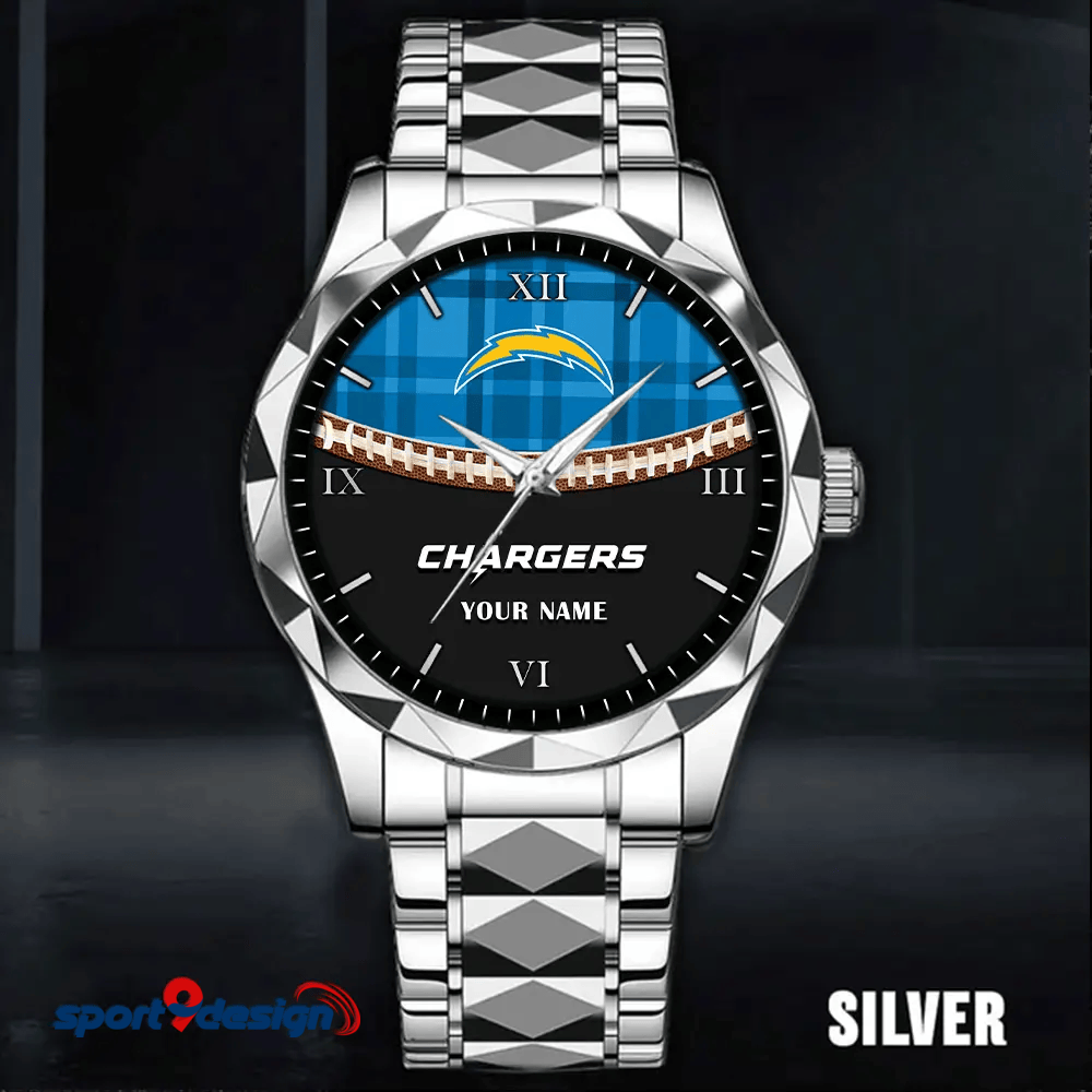 Los Angeles Chargers Luxury Diamond Men Watch Trending 2025