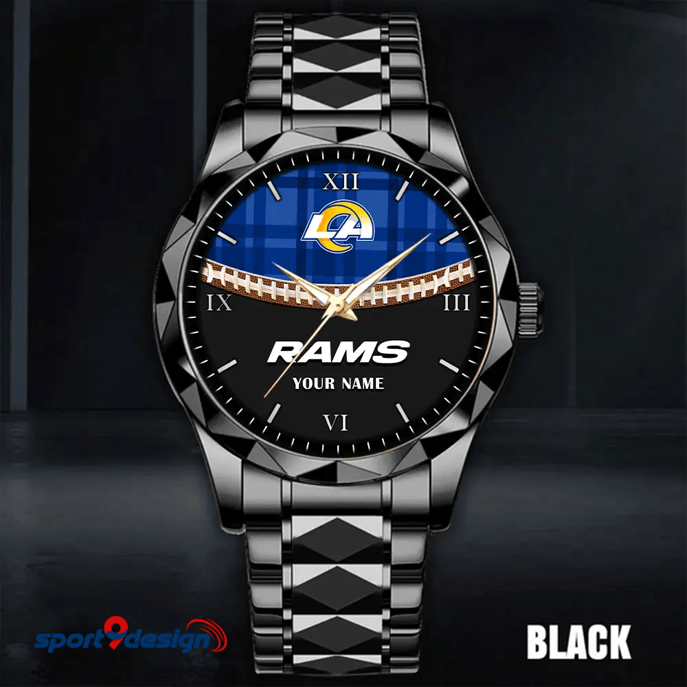 Los Angeles Rams Luxury Diamond Men Watch Trending 2025