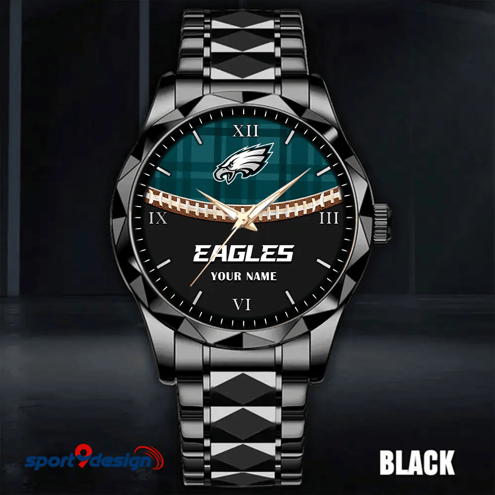 Philadelphia Eagles Luxury Diamond Men Watch Trending 2025