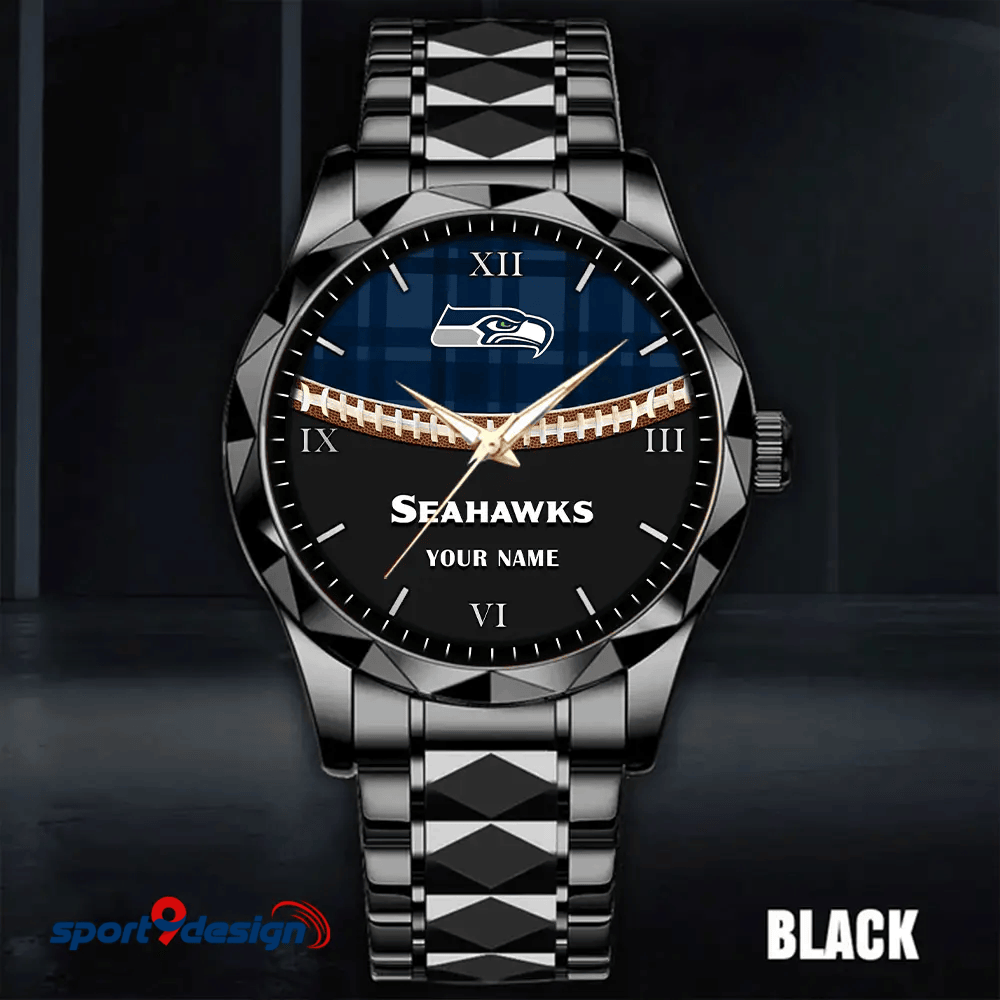 Seattle Seahawks Luxury Diamond Men Watch Trending 2025