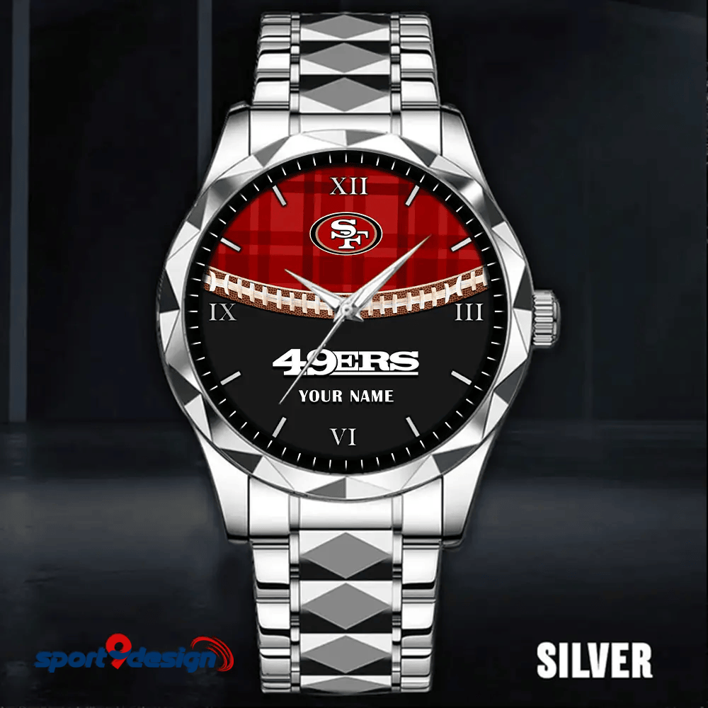 San Francisco 49ers Luxury Diamond Men Watch Trending 2025