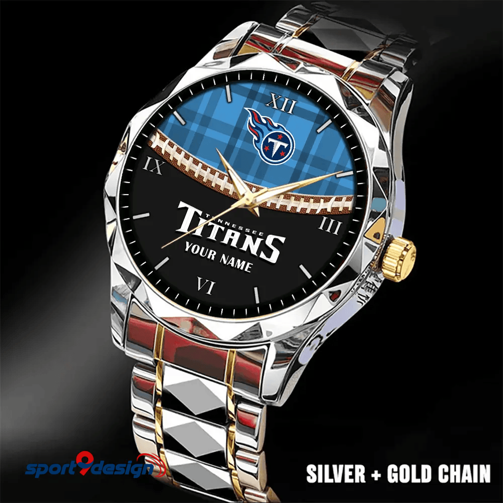 Tennessee Titans Luxury Diamond Men Watch Trending 2025
