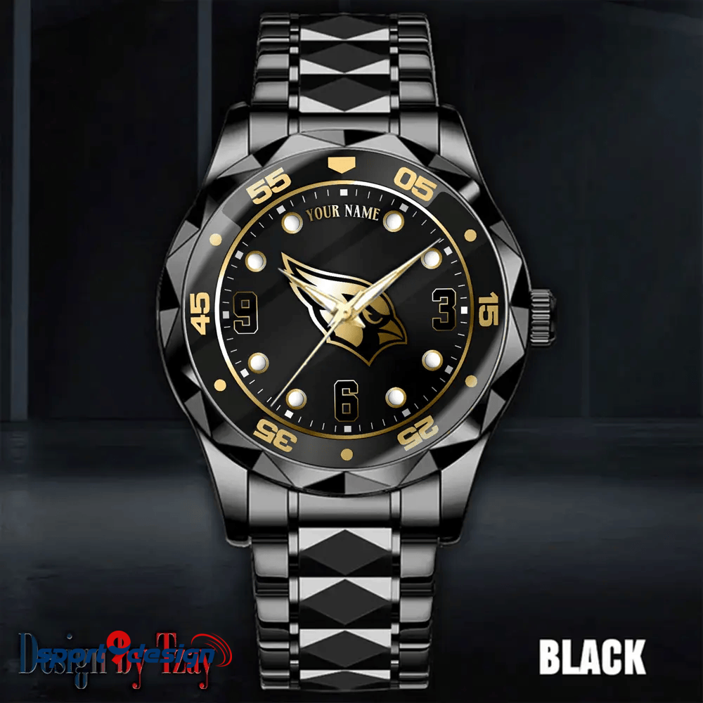 Arizona Cardinals Luxury Diamond Men Watch Trending 2025