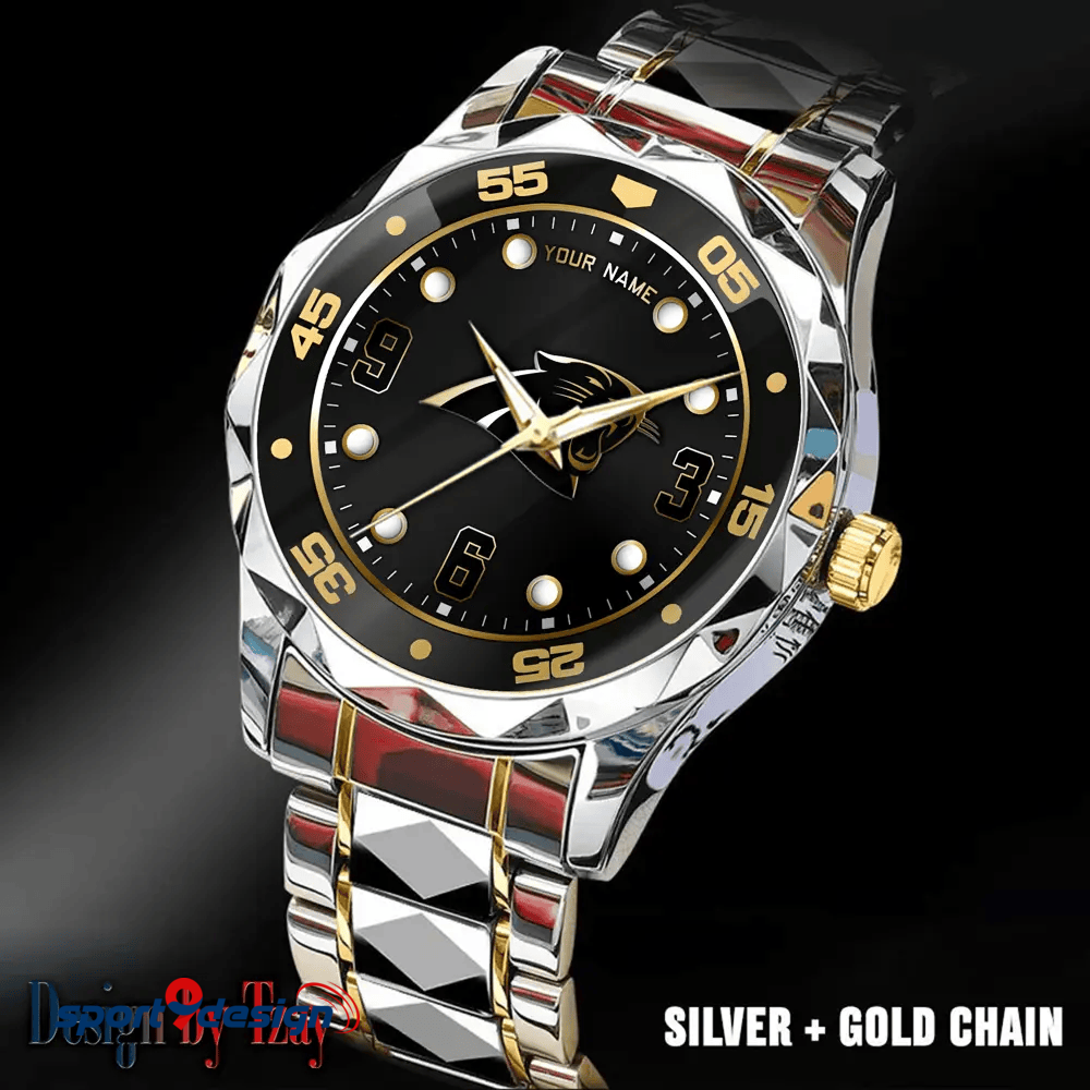 Carolina Panthers Luxury Diamond Men Watch Trending 2025