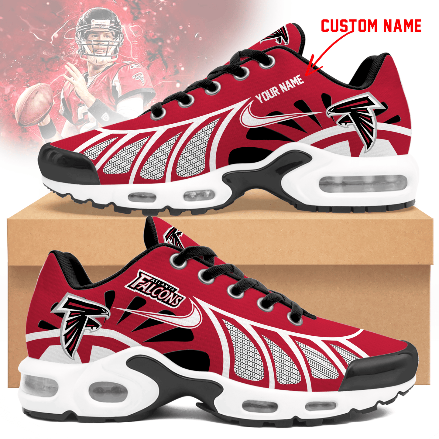 Atlanta Falcons | Personalized Air Max Shoes Limited Edition TD 050625