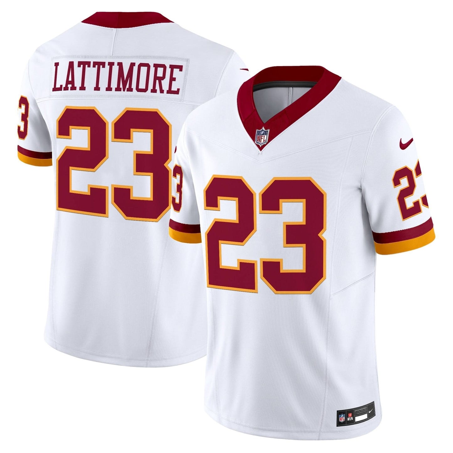 Men's Washington Redskins Throwback Vapor Limited Jersey - All Stitched