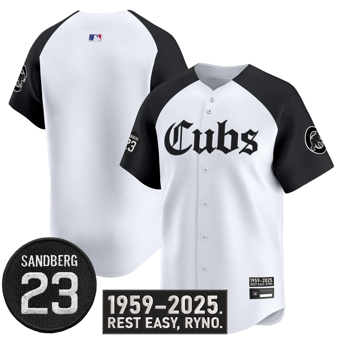 Men's Chicago Cubs 'Ryne Sandberg Tribute' Vapor Premier Limited Jersey - All Stitched
