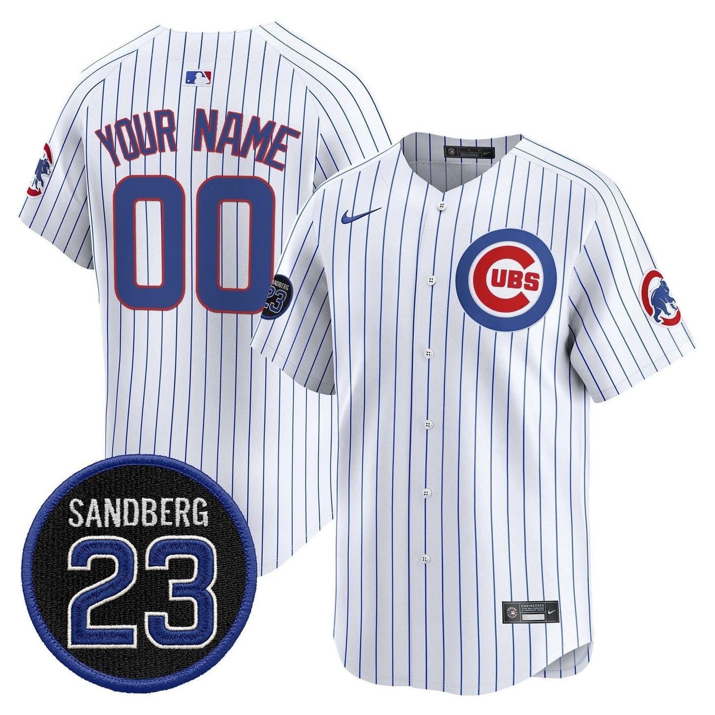 Chicago Cubs 'Ryne Sandberg Tribute' Vapor Premier Limited Custom Jersey V2 - All Stitched