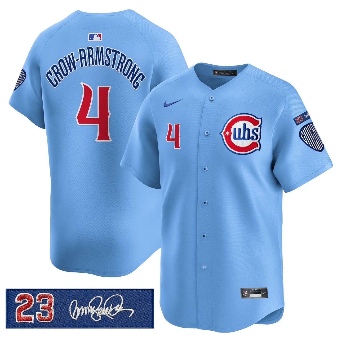 Men's Chicago Cubs 'Ryne Sandberg Tribute' Vapor Premier Limited Jersey V3 - All Stitched