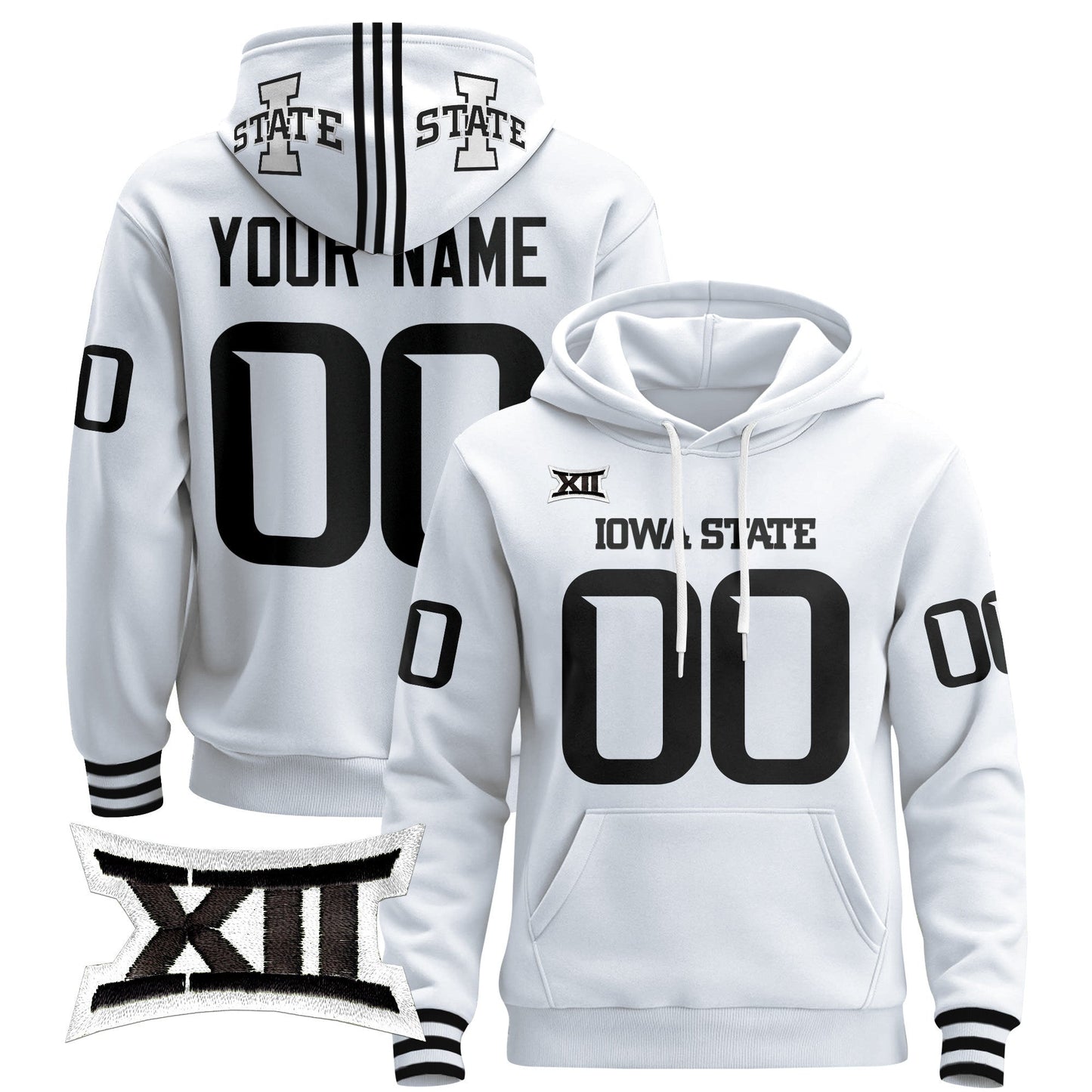 Iowa State Cyclones 2025 Premium Custom Pullover Hoodie