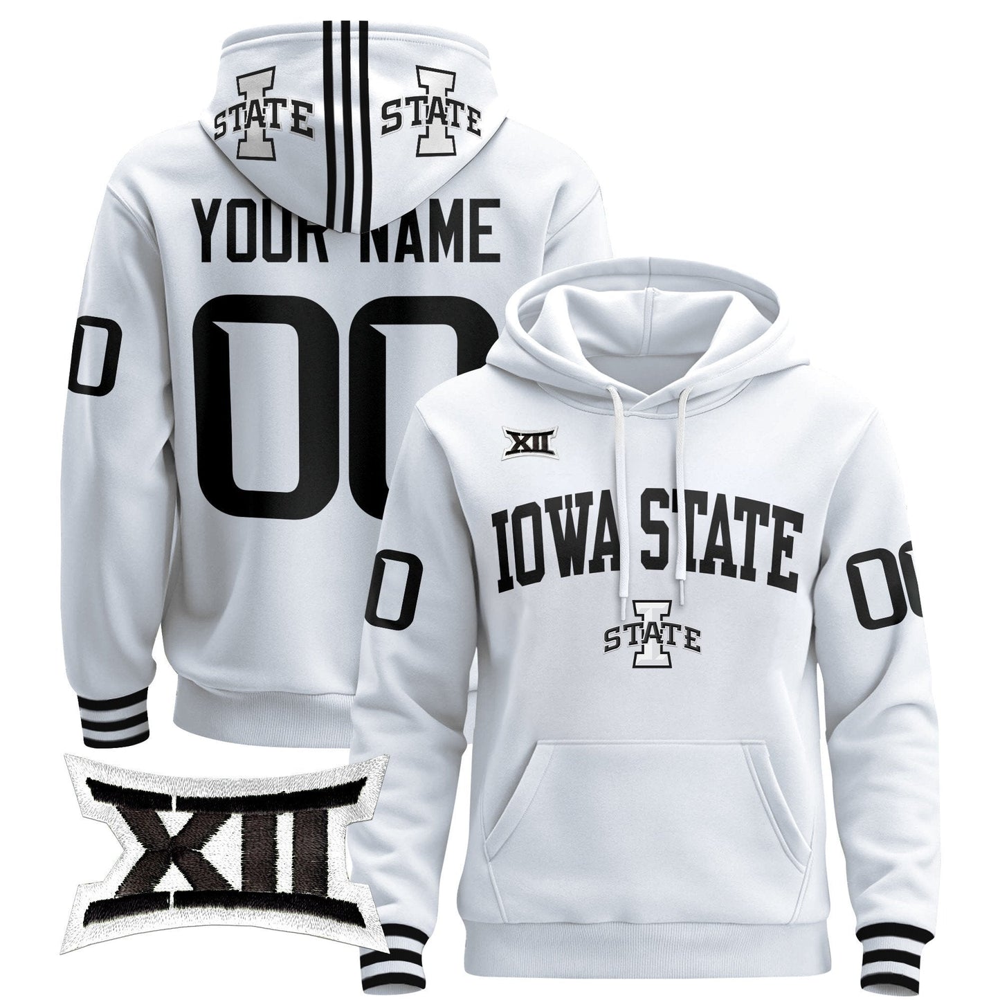 Iowa State Cyclones 2025 Premium Custom Pullover Hoodie V2