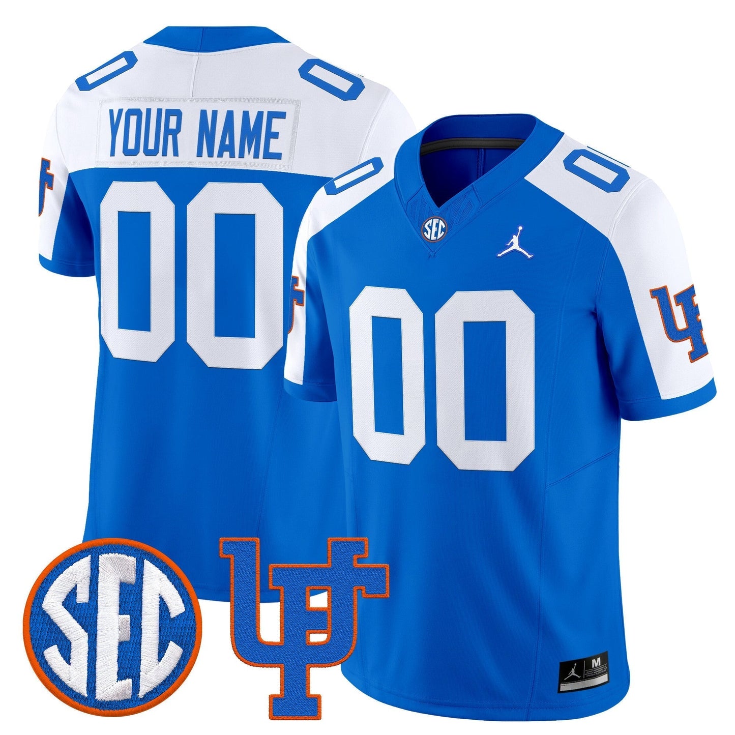 Florida Gators '1960s Throwback' Vapor Limited Custom Jersey - All Stitched