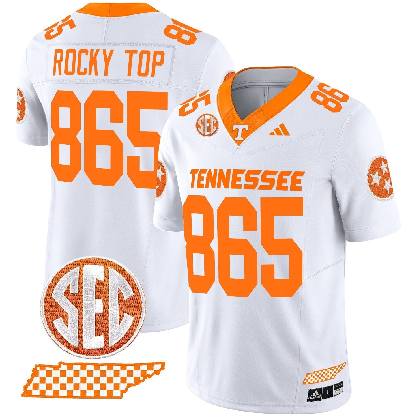 Men's Tennessee Volunteers 2025 Vapor Limited Jersey V2 - All Stitched