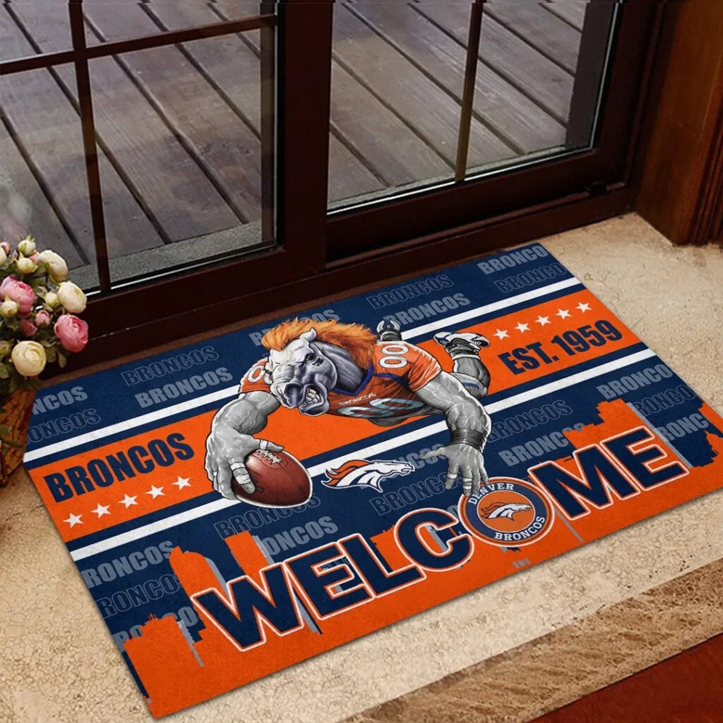 Denver Broncos - DOORMAT Gift For Fans