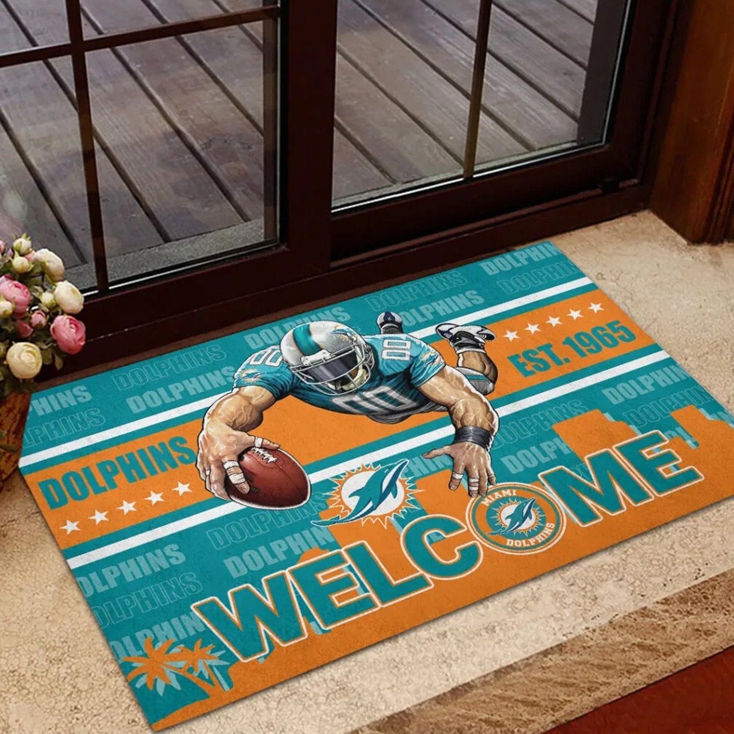 Miami Dolphins - DOORMAT Gift For Fans