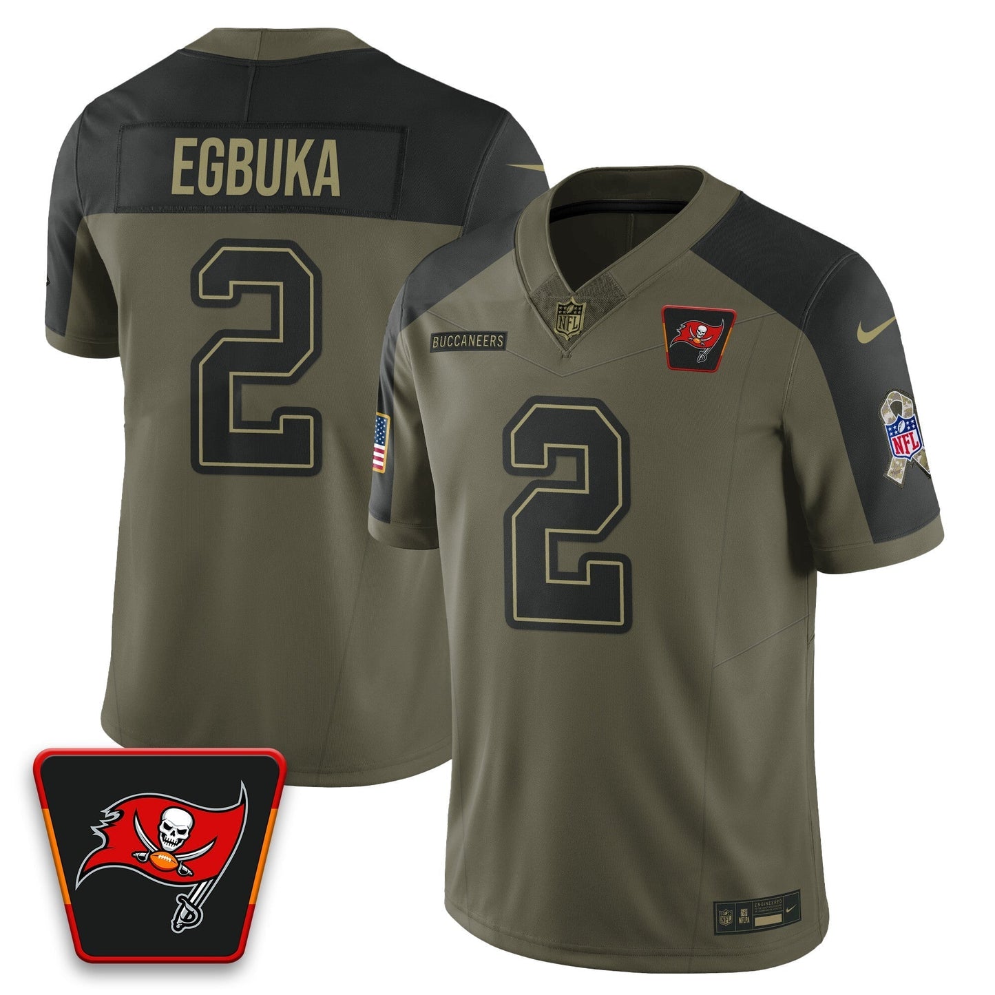 TBB 2025 Salute to Service Limited Jersey - All Stitched