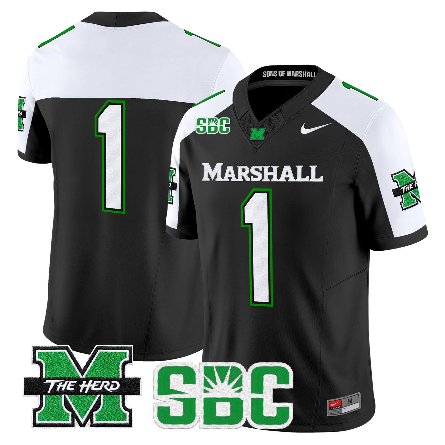 Marshall Thundering Herd 2026 Vapor Limited Jersey - Stitched