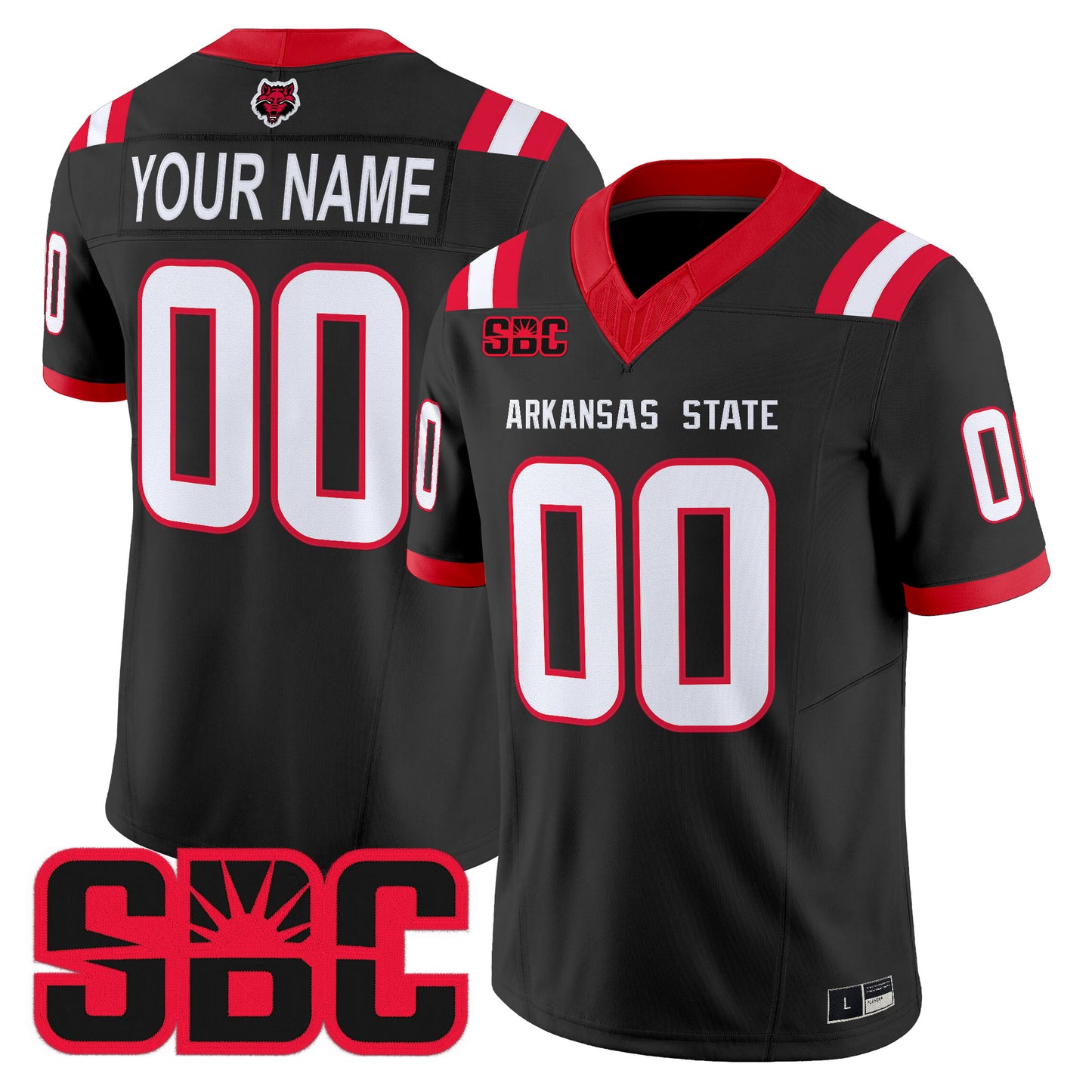 Arkansas State Red Wolves 2026 Vapor Limited Custom Jersey - Stitched