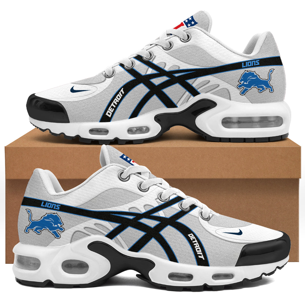 Detroit Lions 2026 Rivalries Edition Customized Sport Shoes