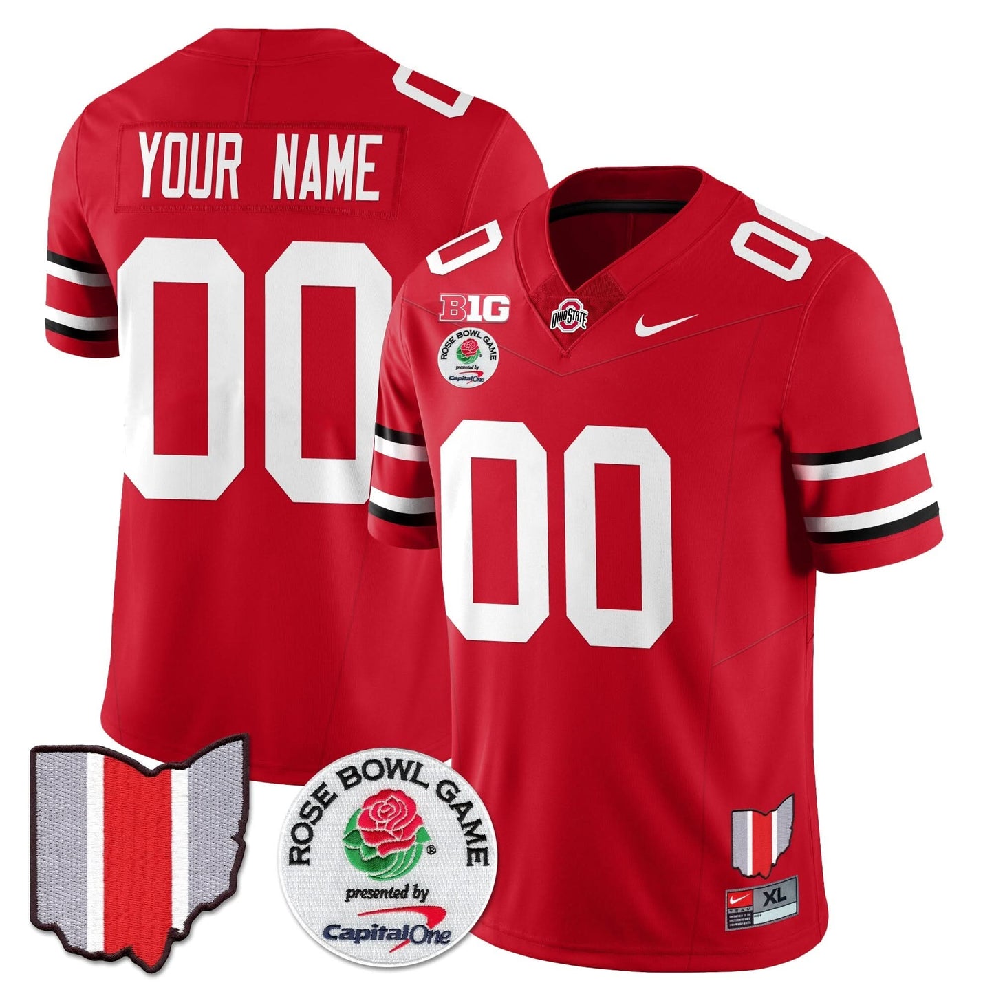 OSB 2024 Rose Bowl Vapor Limited Custom Jersey