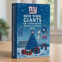 New York Giants 100th Anniversary Advent Calendar 2025