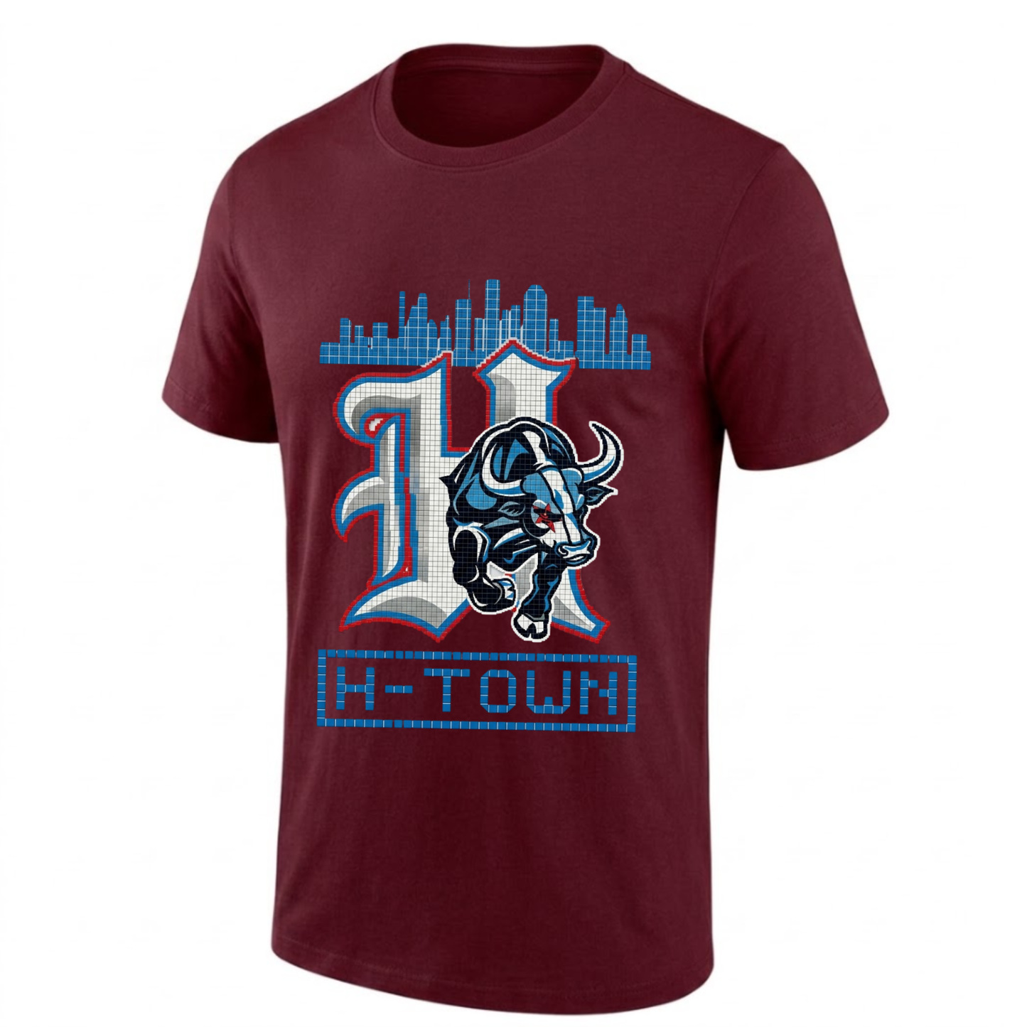Houston Texan 2026 Rivalries Edition One Side T-Shirt - Printed V2