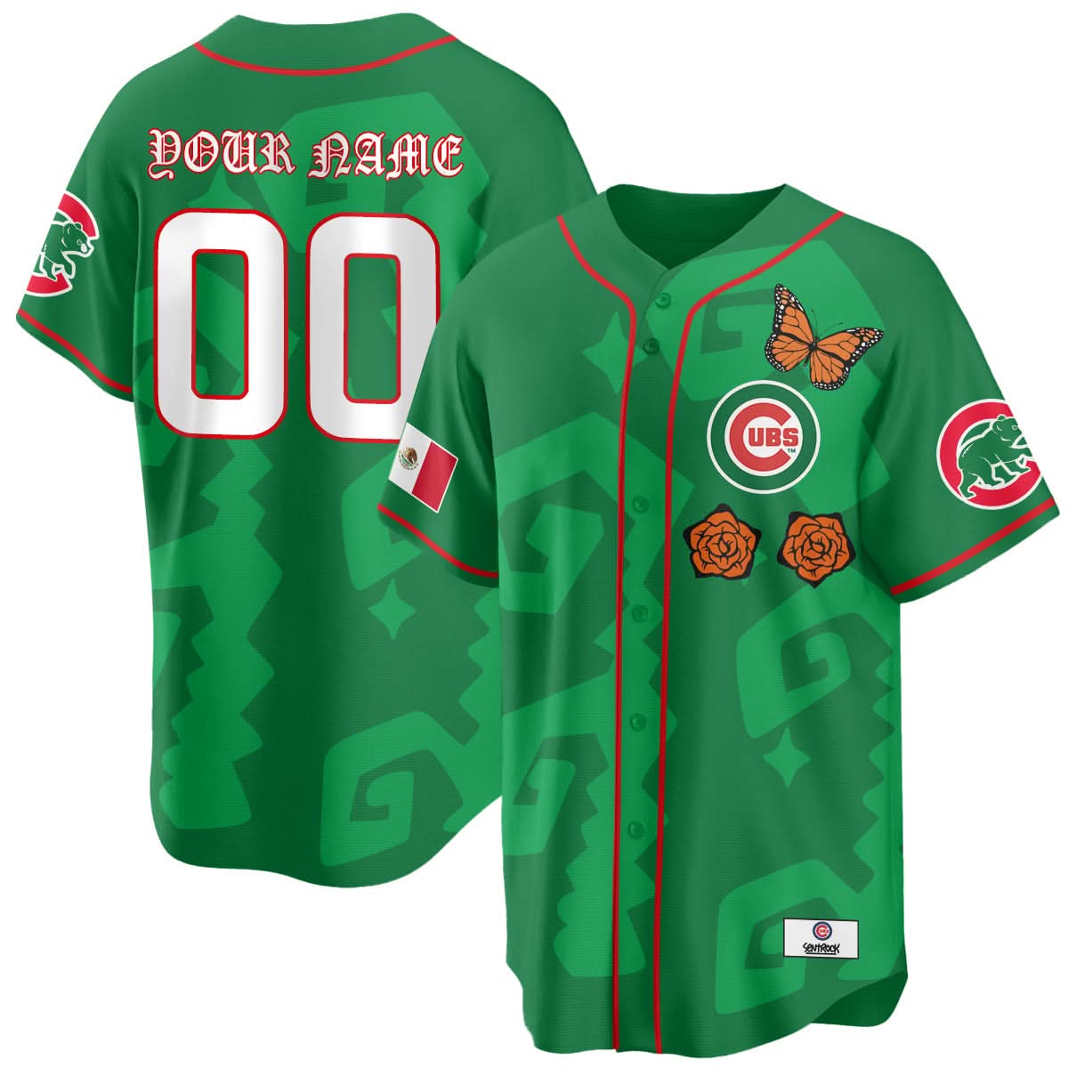 CC "Xicago" Mexican Heritage Custom Jersey - All Stitched