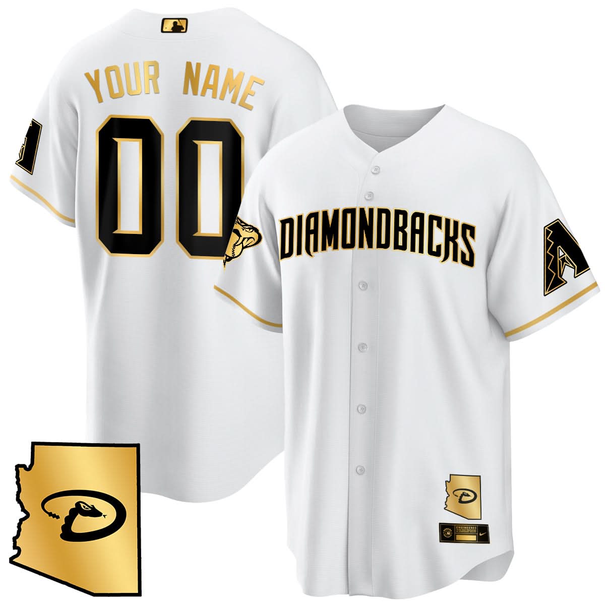 AD Black Alternate Limited Custom Jersey - All Stitched