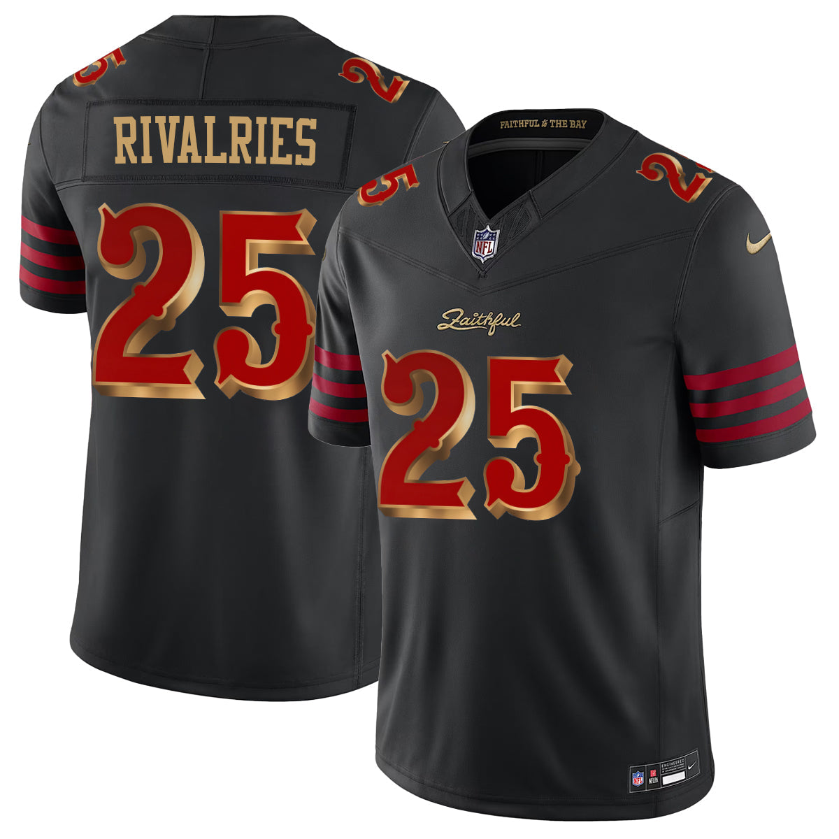 SF Vapor F.U.S.E. Limited Rivalry Series Jersey - All Stitched