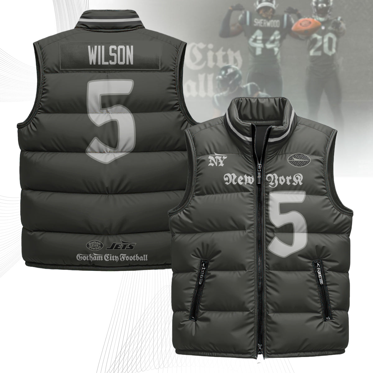 NYJ Rivalry Series Puffer Vest