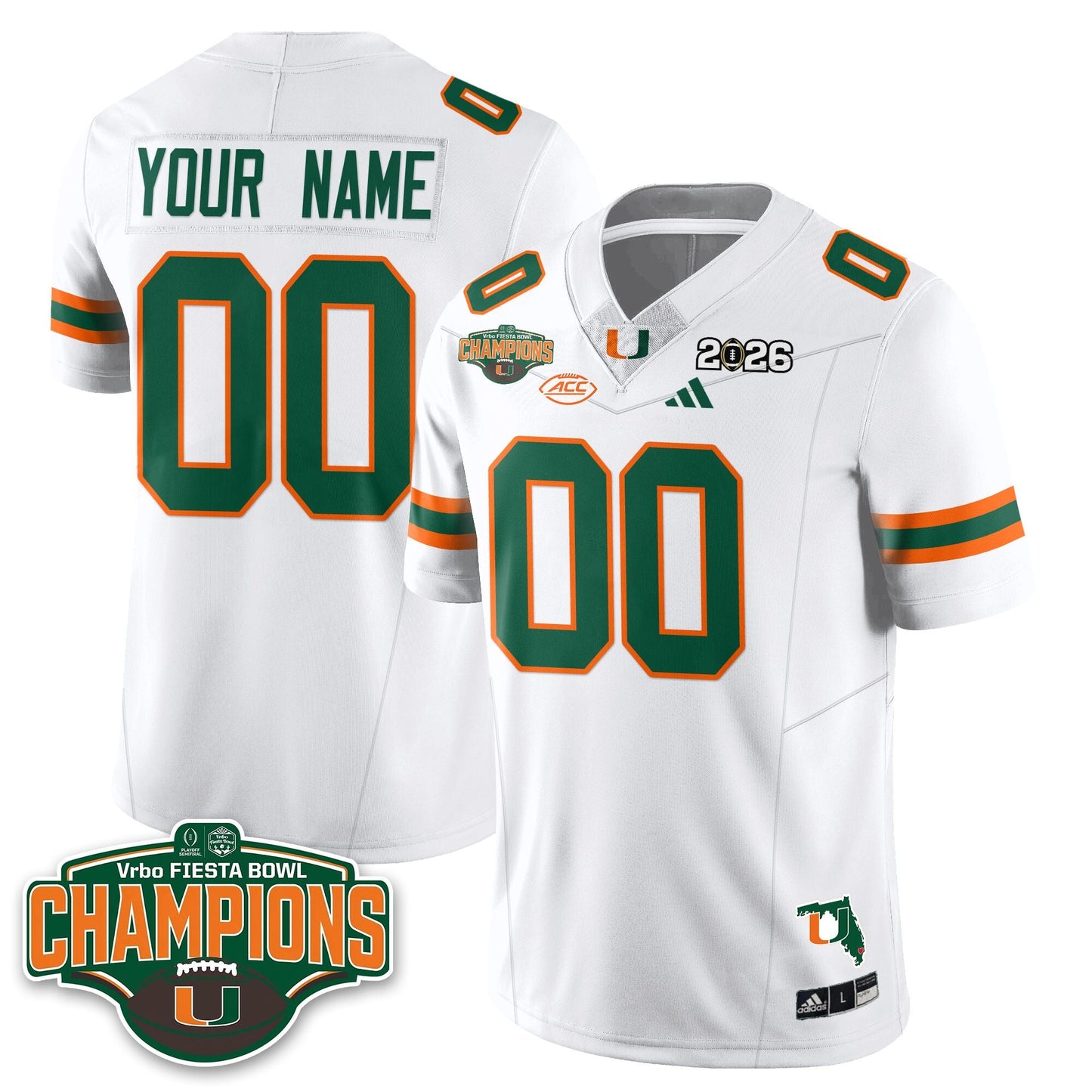 MIA Football Vapor Limited Jersey V2 - Fiesta Bowl Champions