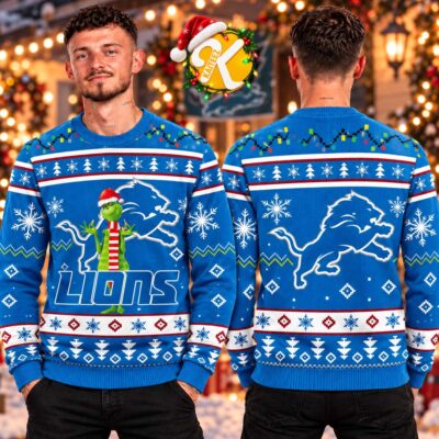 DET Christmas Gift Ugly Sweater - Printed