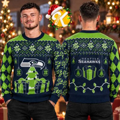SEA Christmas Gift Ugly Sweater - Printed V6