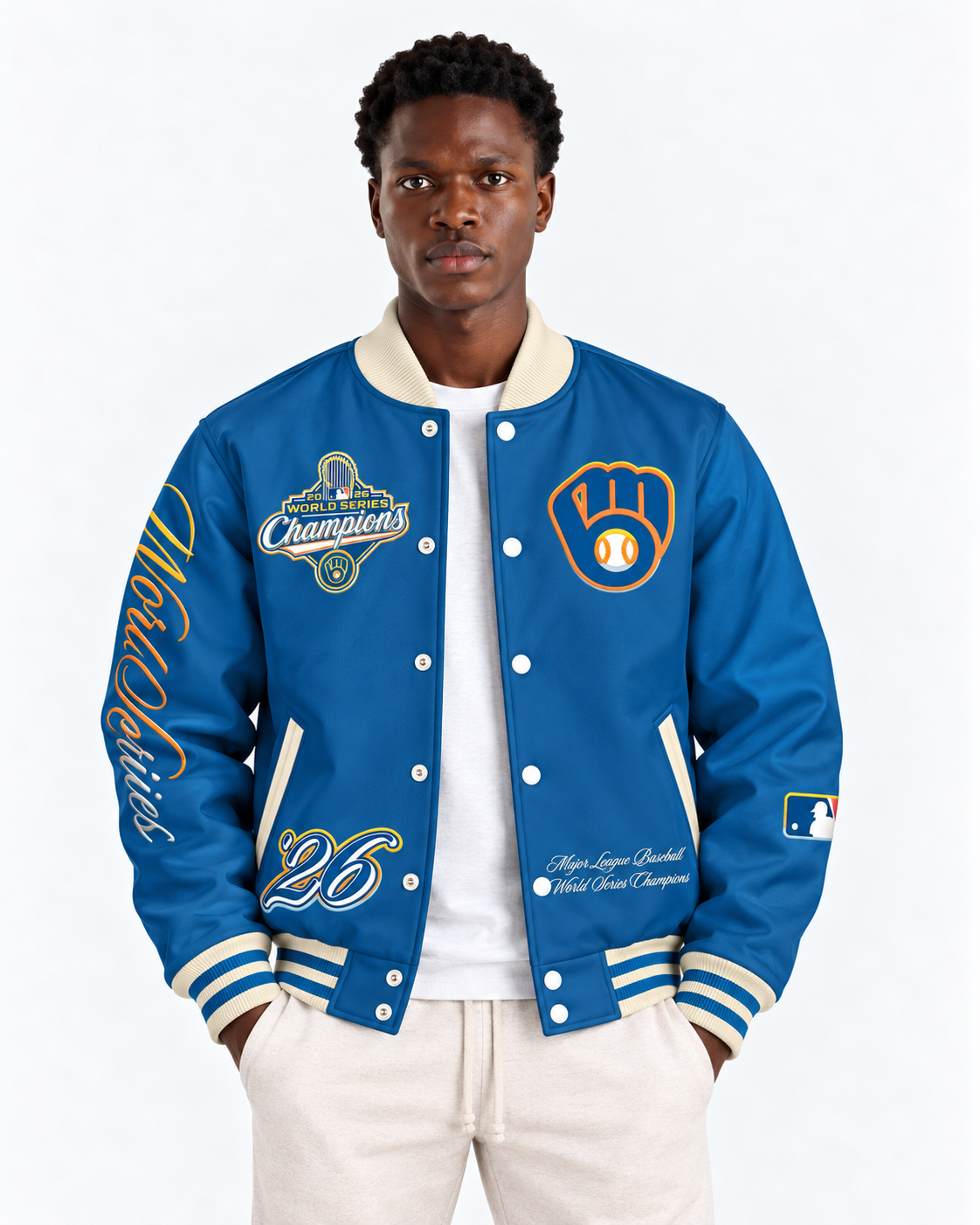 MIL 2026 WS Champions Limited Edition Varsity Jacket - Printed V2