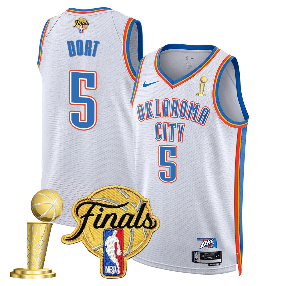 OKC 2024-25 Champions Jersey - All Stitched