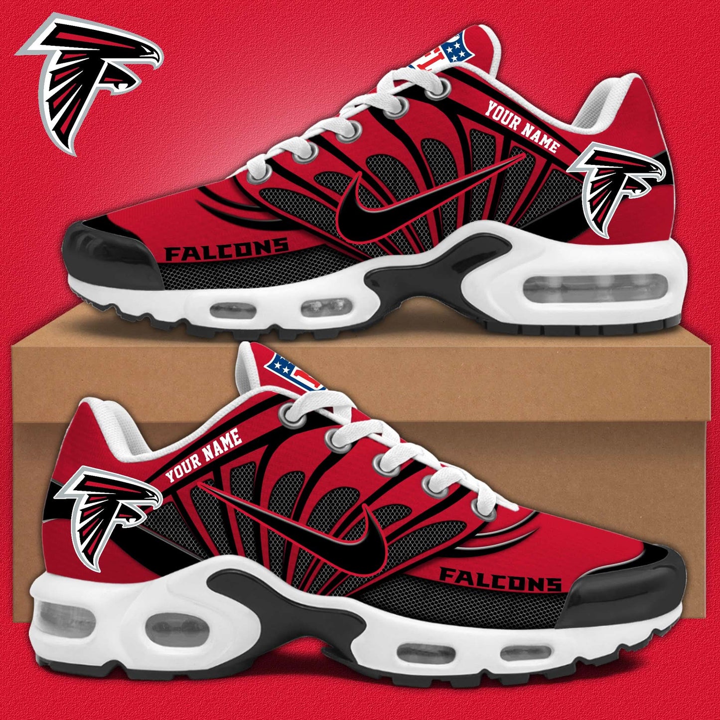 Atlanta Falcons Personalized Shoes Limited Edition